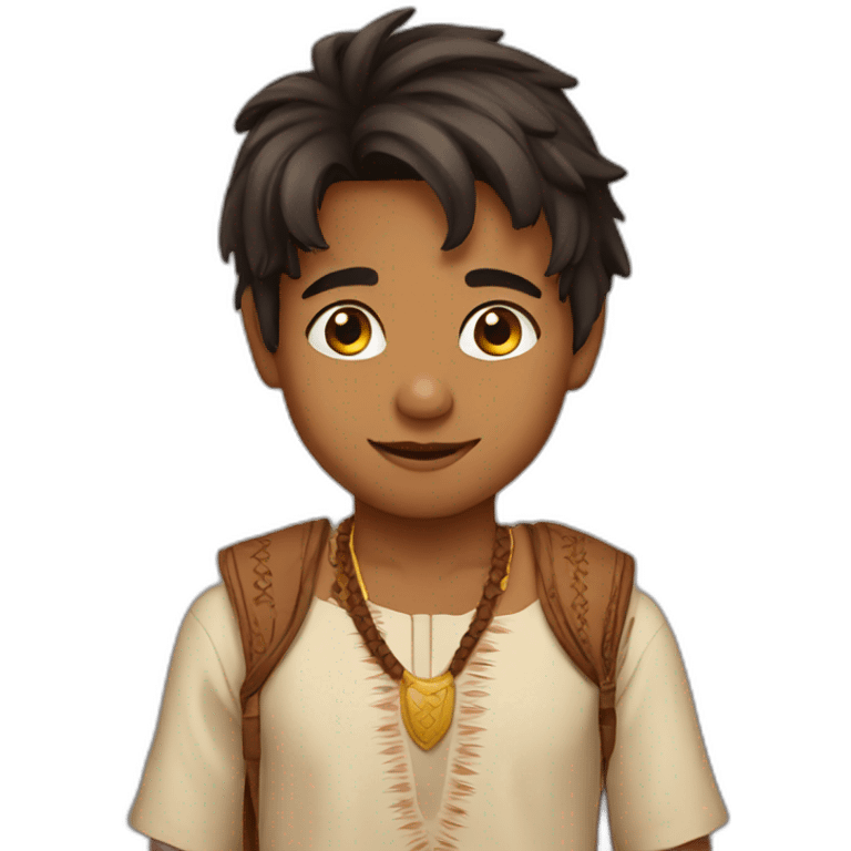 Indian - cute - boy emoji