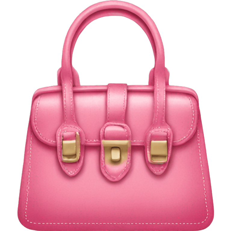 Pink vintage handbag  emoji