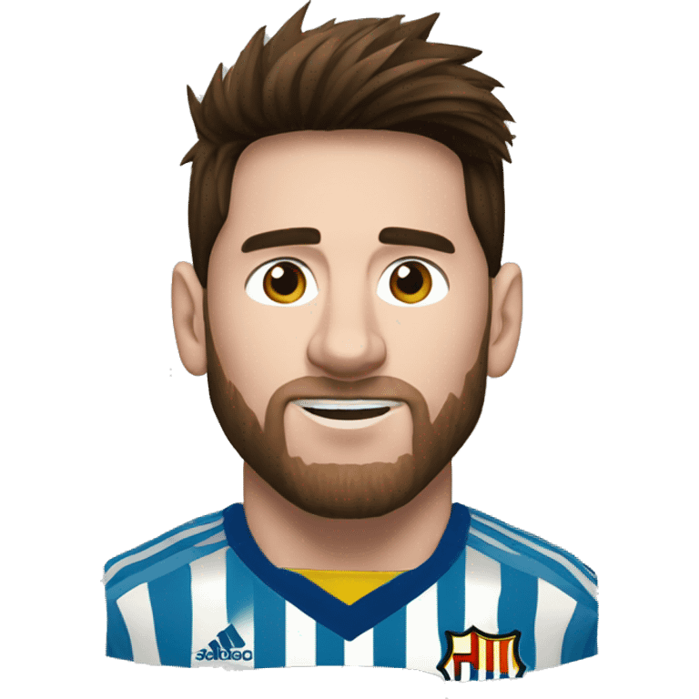 Messi qui célèbre un but  emoji