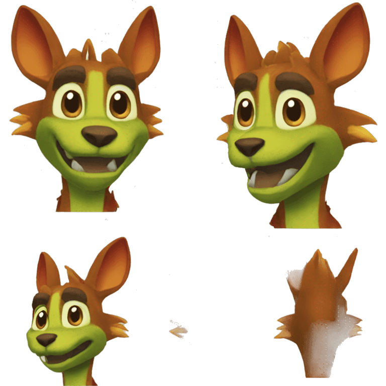 daxter from videogame emoji