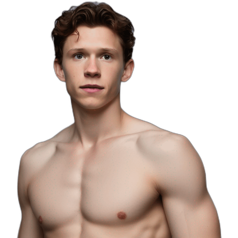 tom Holland shirtless emoji