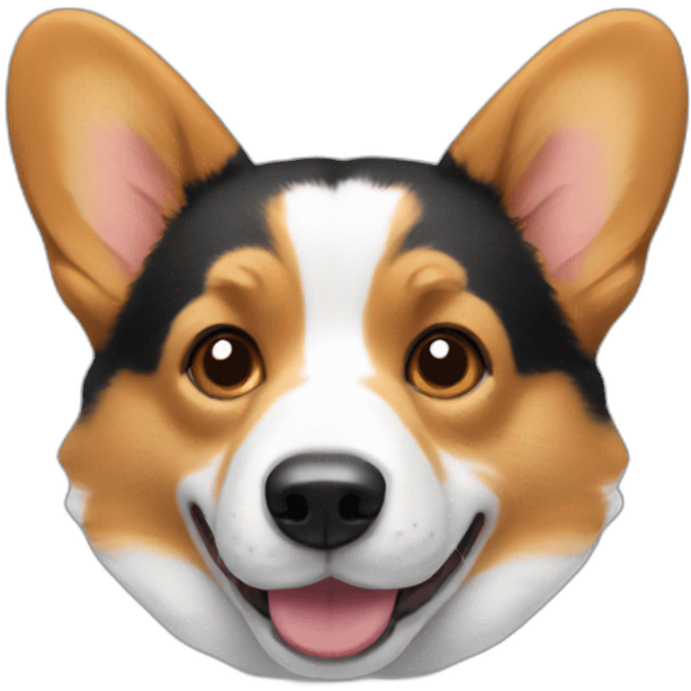 Tri-colored-corgi emoji