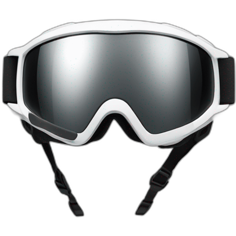 dettachable ski goggle lense emoji