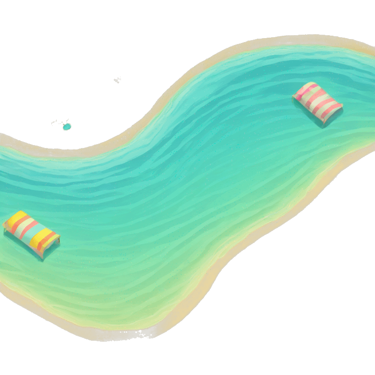 beach isometric emoji