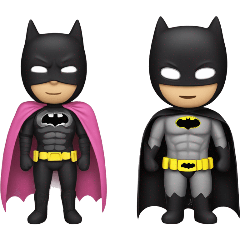 hello kitty and batman emoji