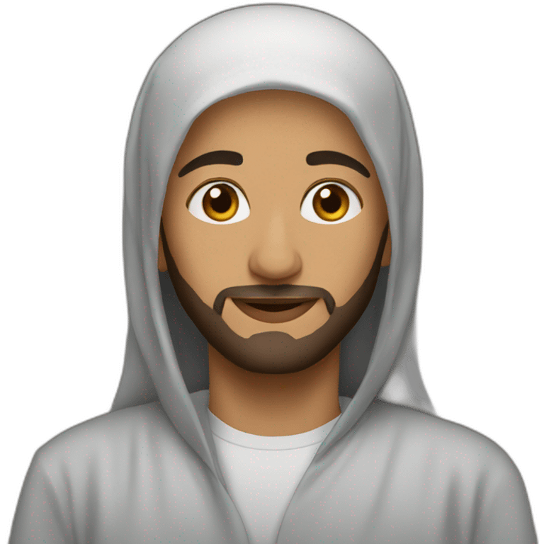 Muslim without eys emoji