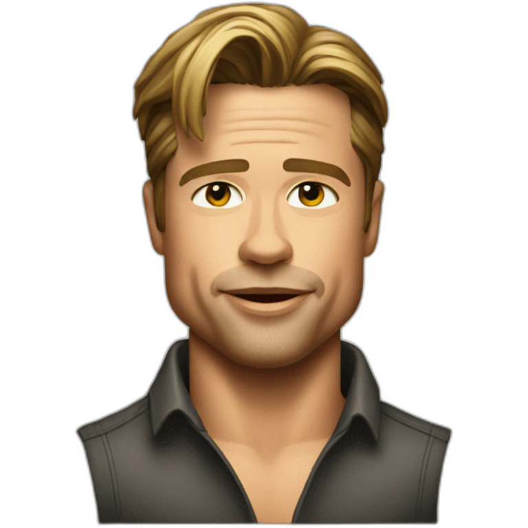 brad pitt emoji