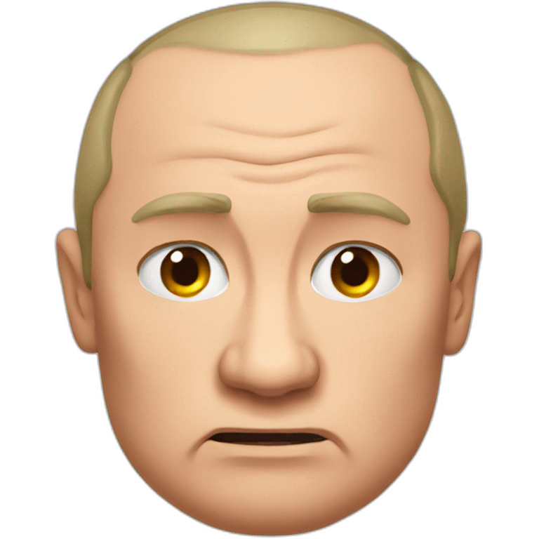 angry red face putin emoji