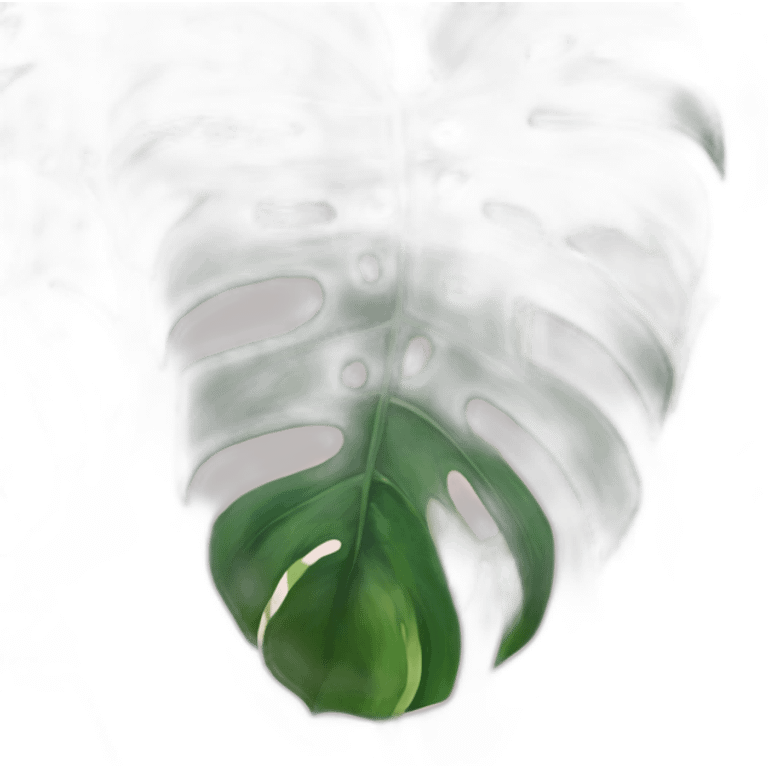 Monstera variegata emoji