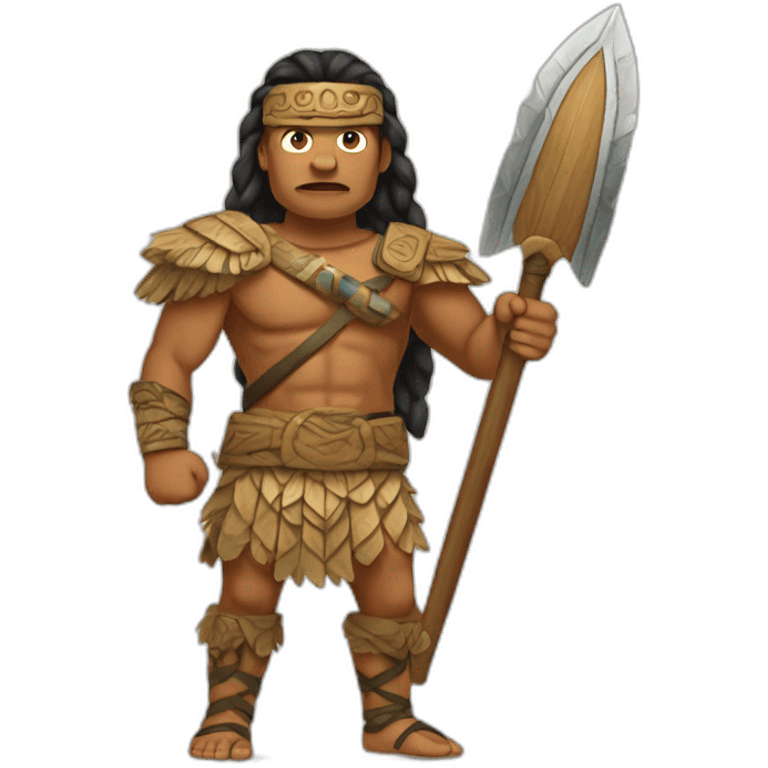 Polynesian Warrior emoji