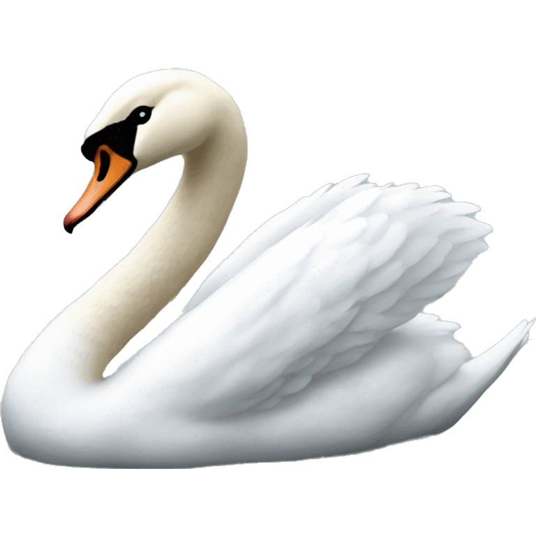 White swan emoji