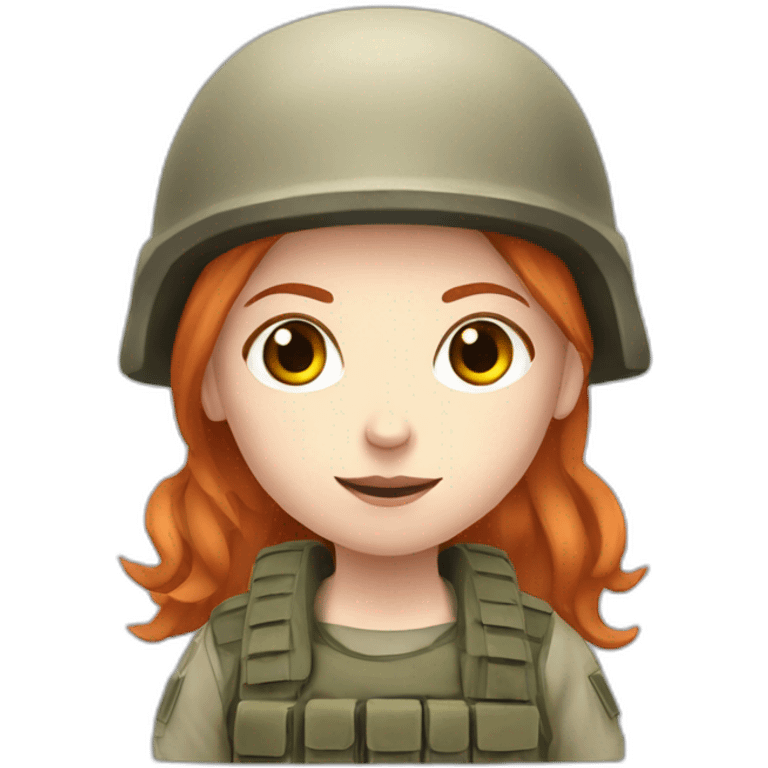 csgo soldier pale redhead girl emoji