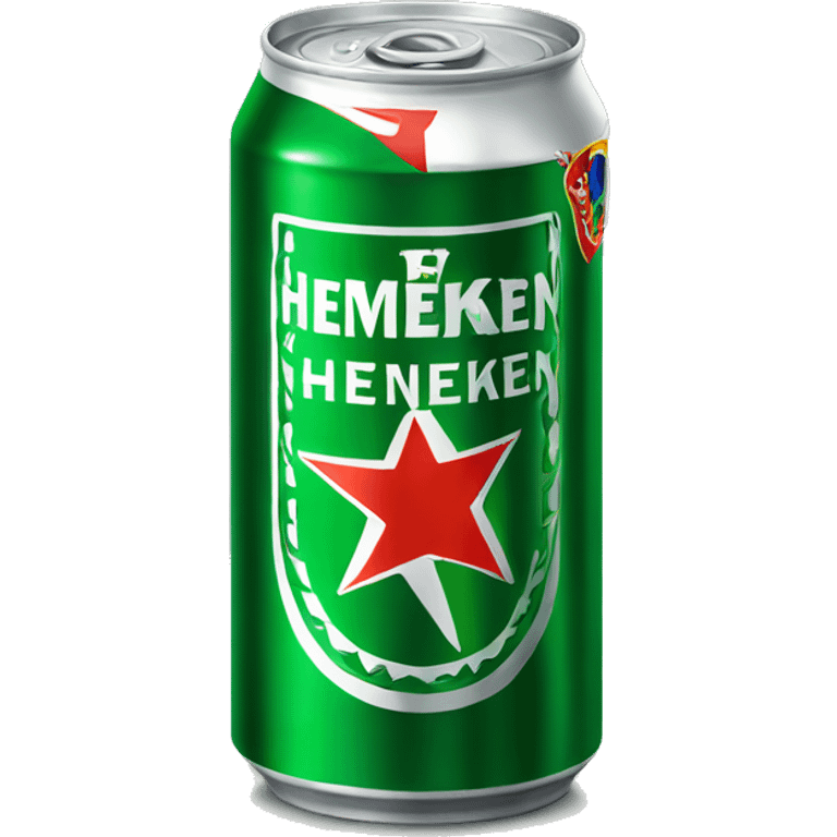 heineken beer can emoji