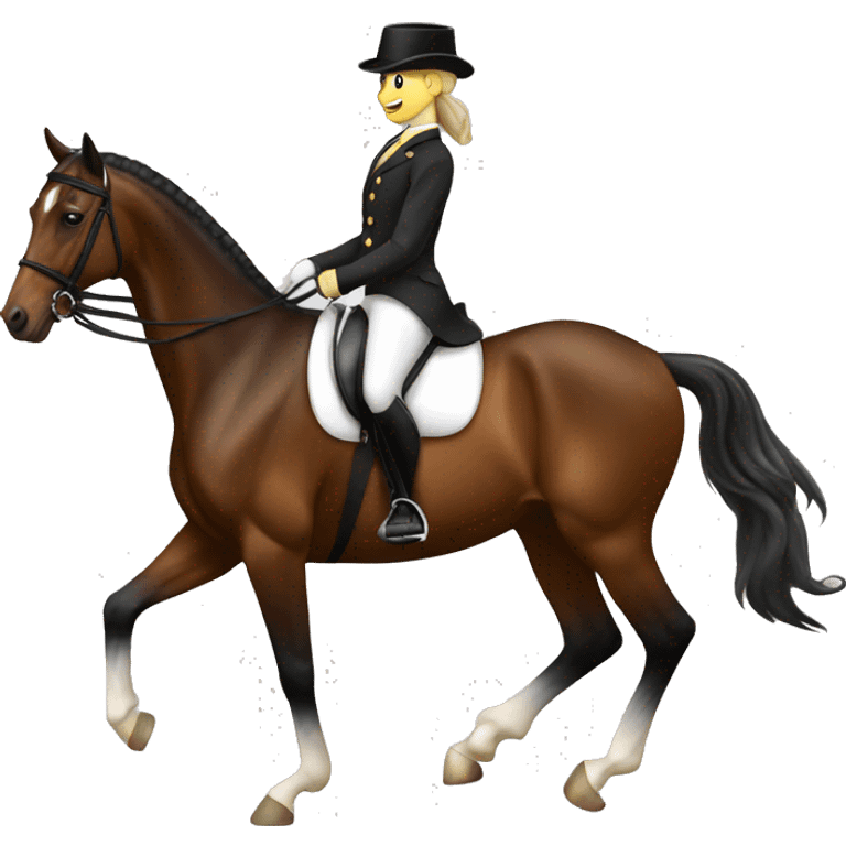 dressage horse emoji