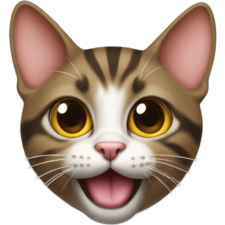 cat with tongue out emoji