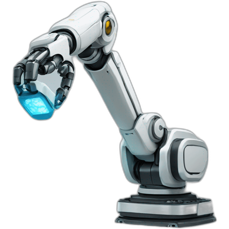 a robotic arm emoji