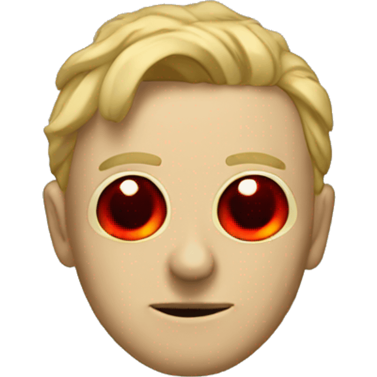 homelander with laser red eyes emoji