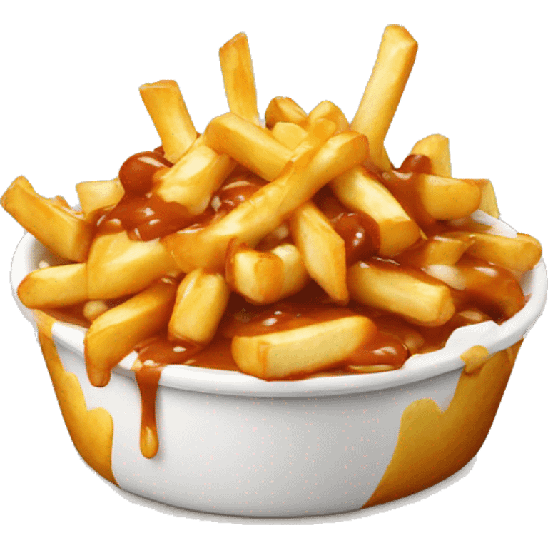 Poutine qui mange poutine emoji