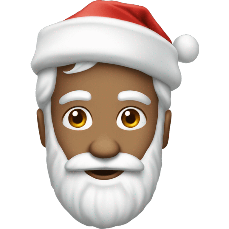 real santa claus emoji