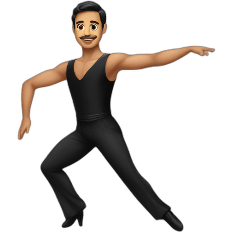 ballroom latin male dancer emoji