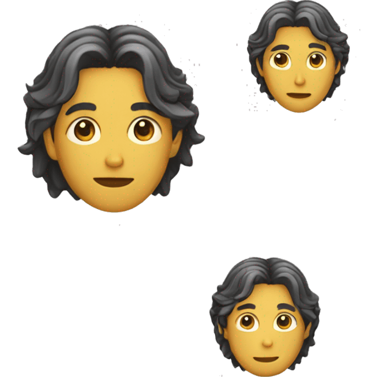 Hipopótamo de 3 cabezas  emoji