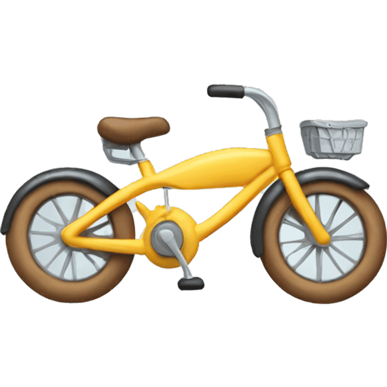 Flying bicycle emoji