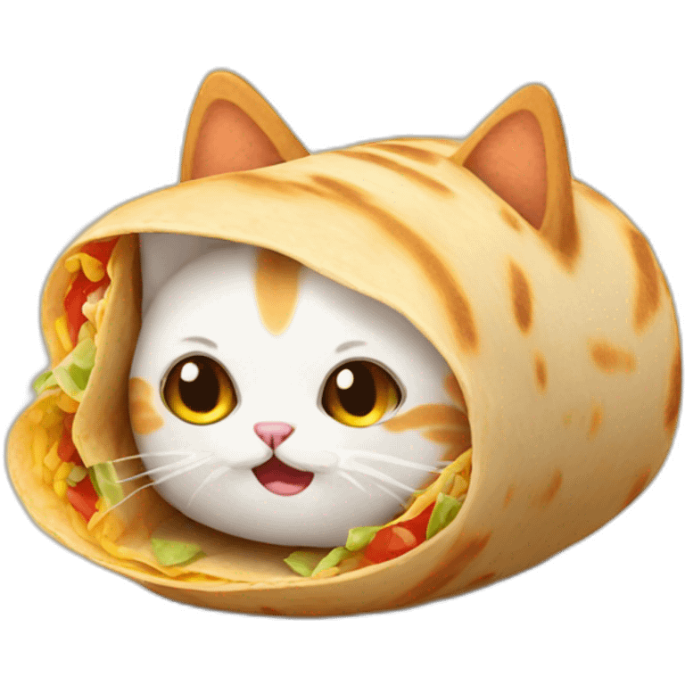 burrito cat emoji