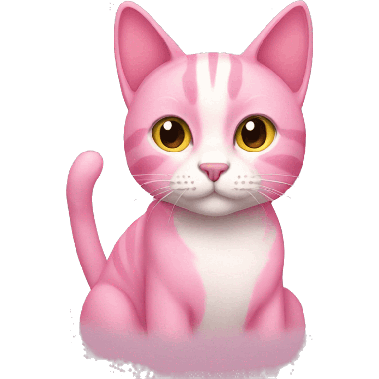 pink cat emoji