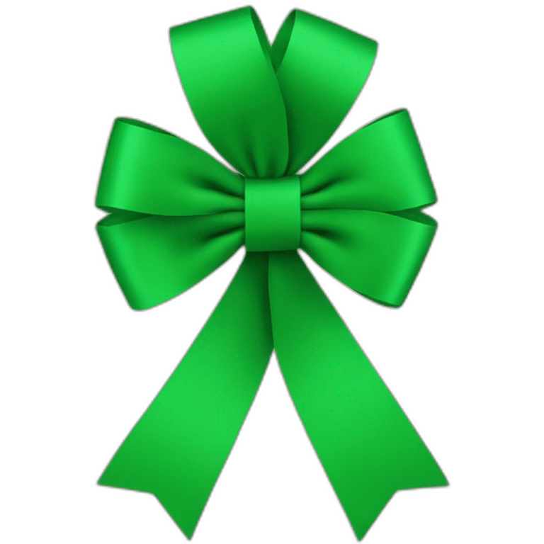 yorkshire green ribbon at the head emoji