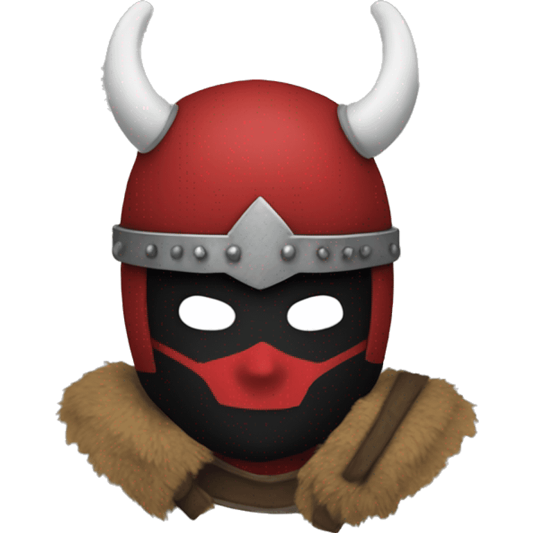 Viking costume Deadpool emoji