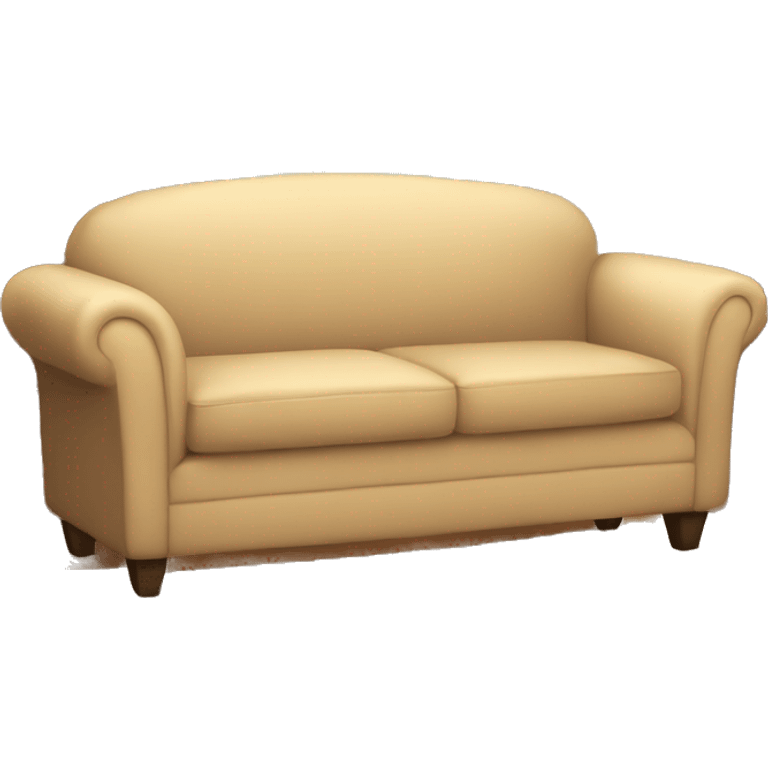 A cozy couch emoji