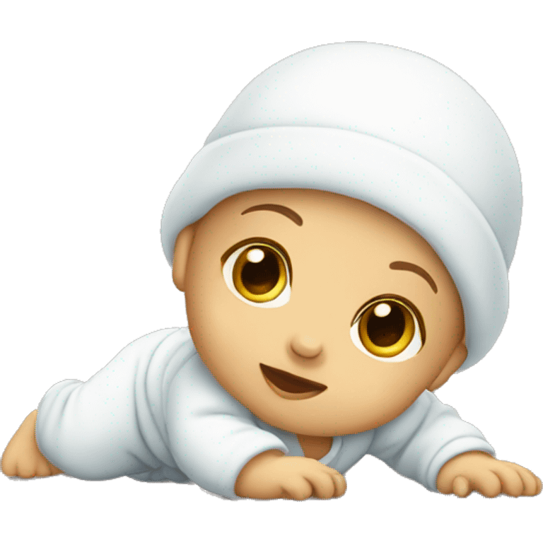 baby crawling emoji