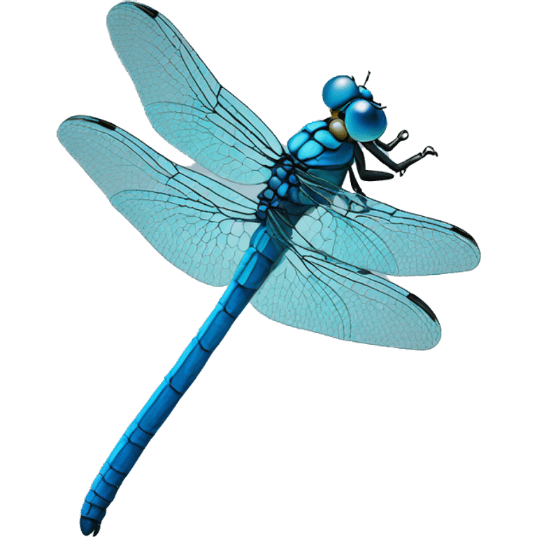 blue dragonfly profile icon emoji