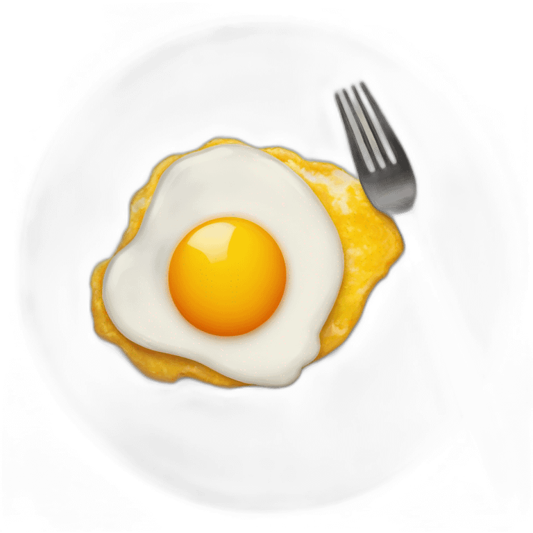 fried egg in a plate emoji