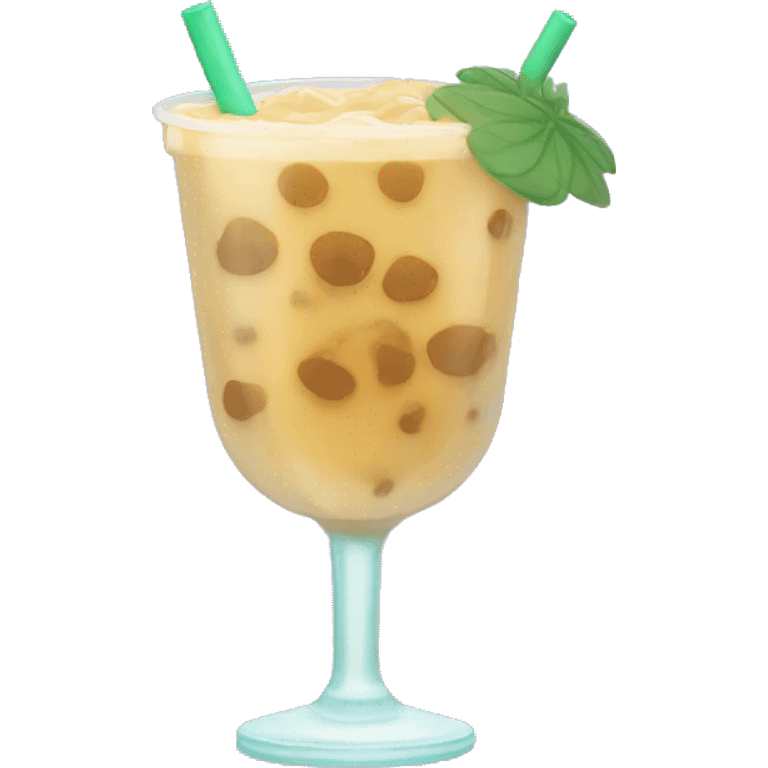 Boba drink emoji