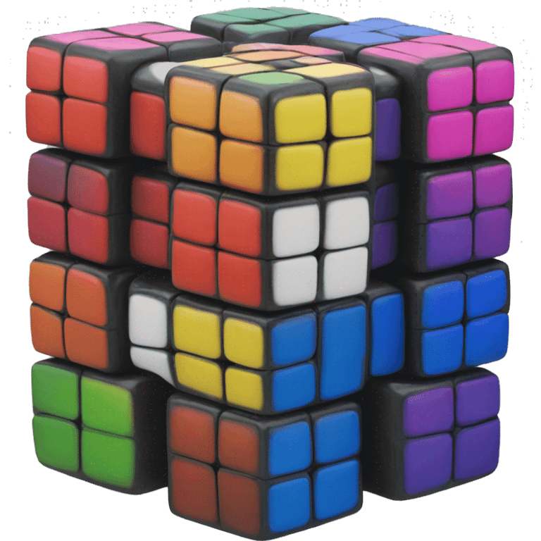 Rubiks cube emoji