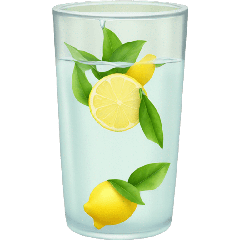 lemon water emoji