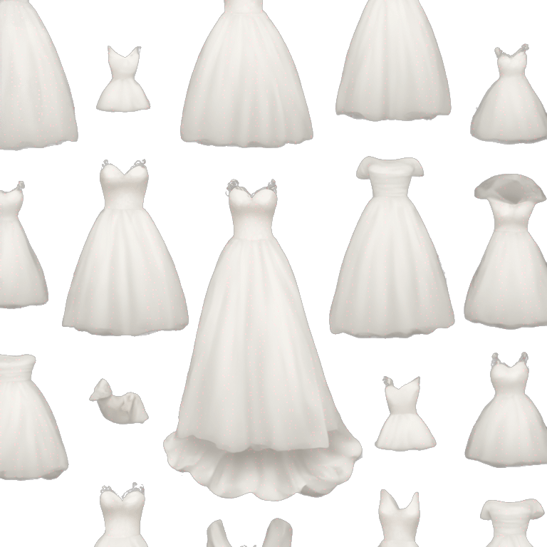 Wedding dress emoji