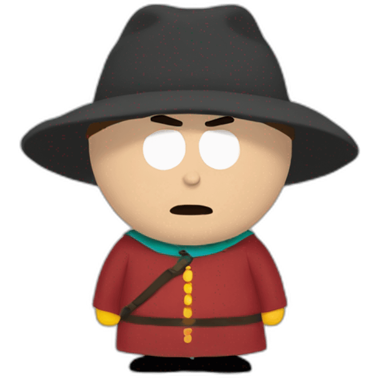 cartman avec des noirs emoji