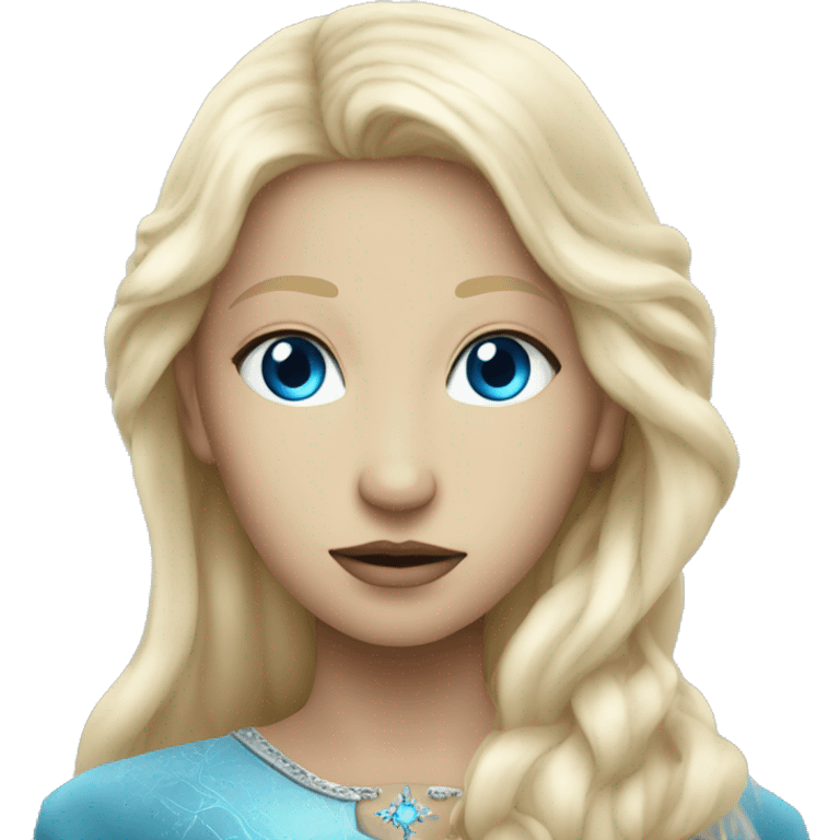 nordic pleiadian with thin face long blonde hair and blue eyes emoji