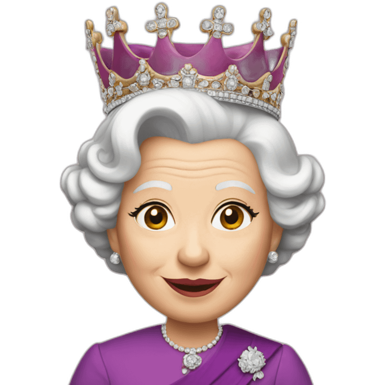 queen elizabeth the second emoji