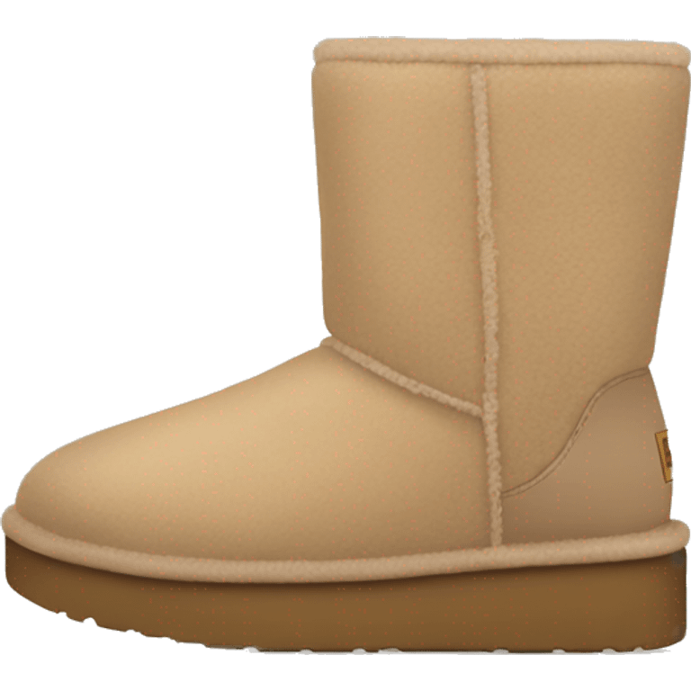 Beige ugg emoji