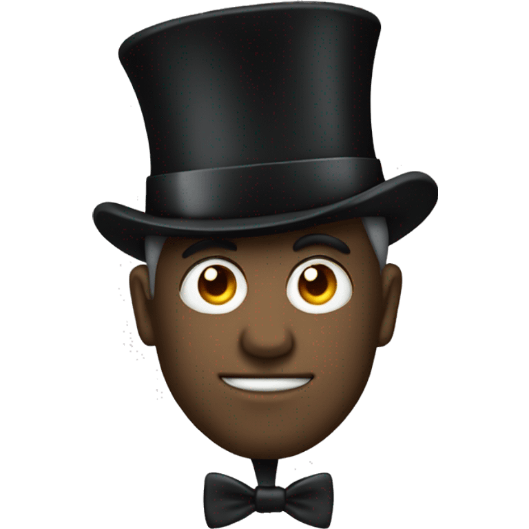 Man with top hat and monocle  emoji