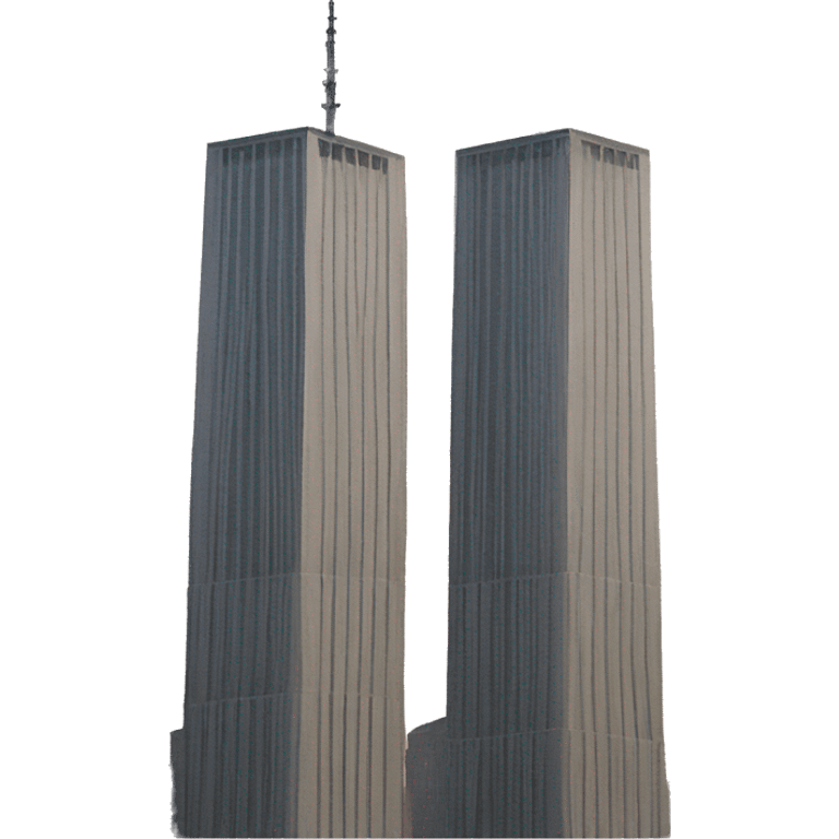 The twin towers emoji