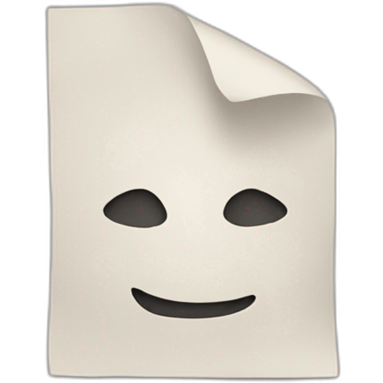 paper emoji