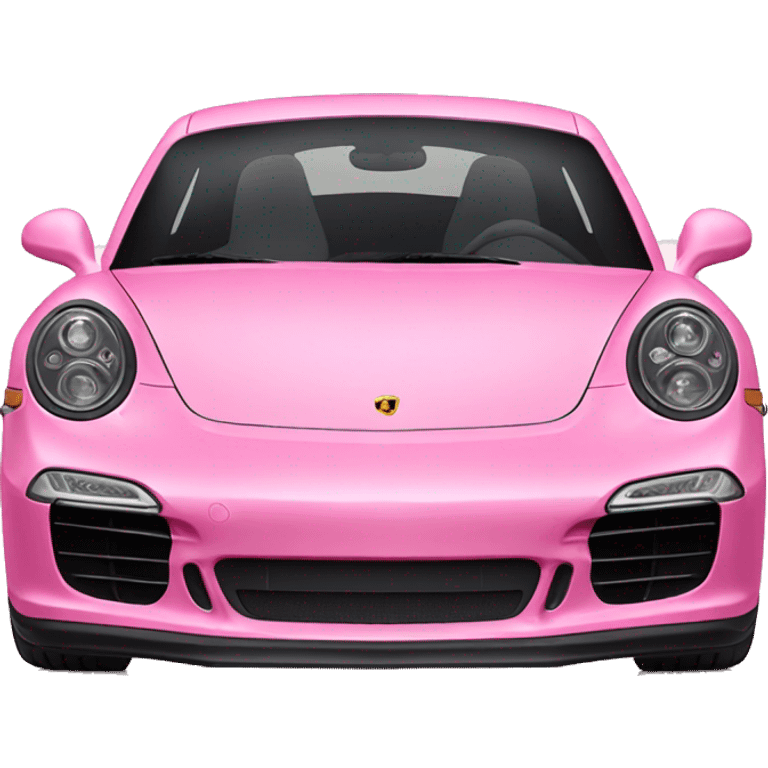 pink porche emoji