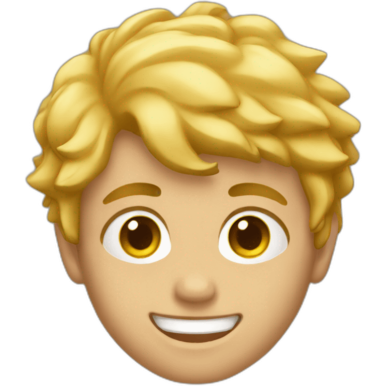 Golden boy emoji