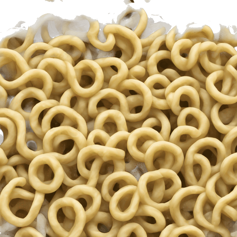 Raw noddles emoji