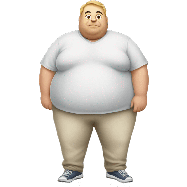 fat person emoji