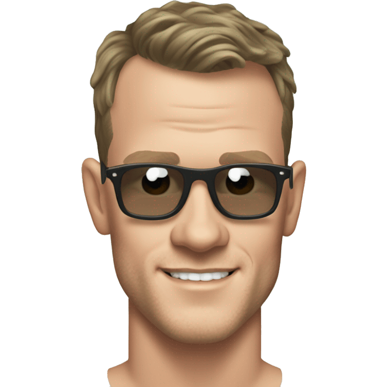 Jonathan Toews as beach bum emoji